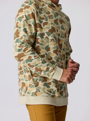 Free Fly Men's Bamboo Lightweight Fleece Hoodie | Vintage Camo