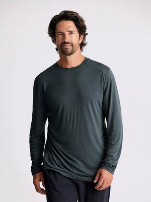 Free Fly Men's Bamboo Lightweight Long Sleeve | Midnight