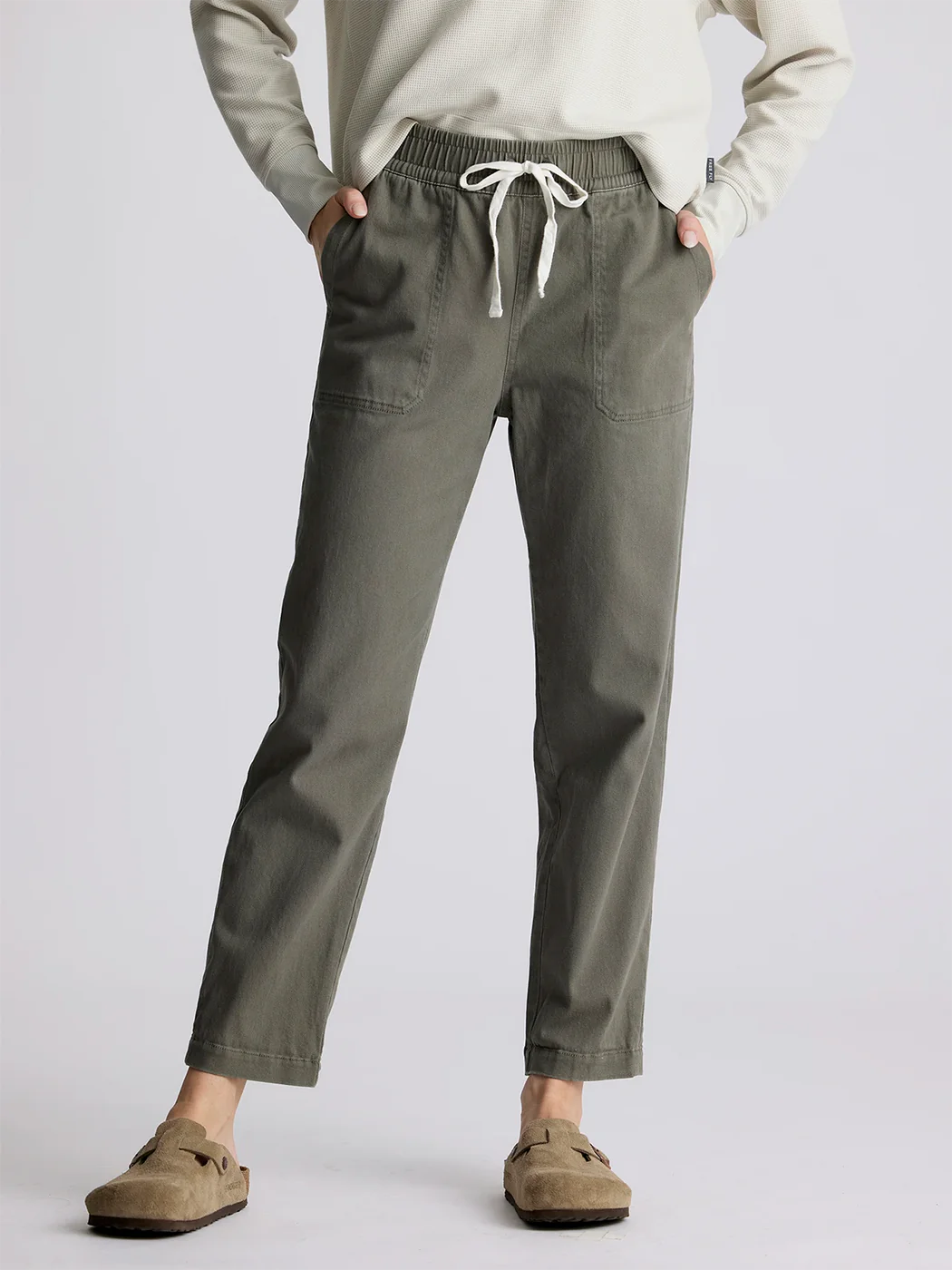 Free Fly Women's Pacifica Twill Pant | Smokey Olive