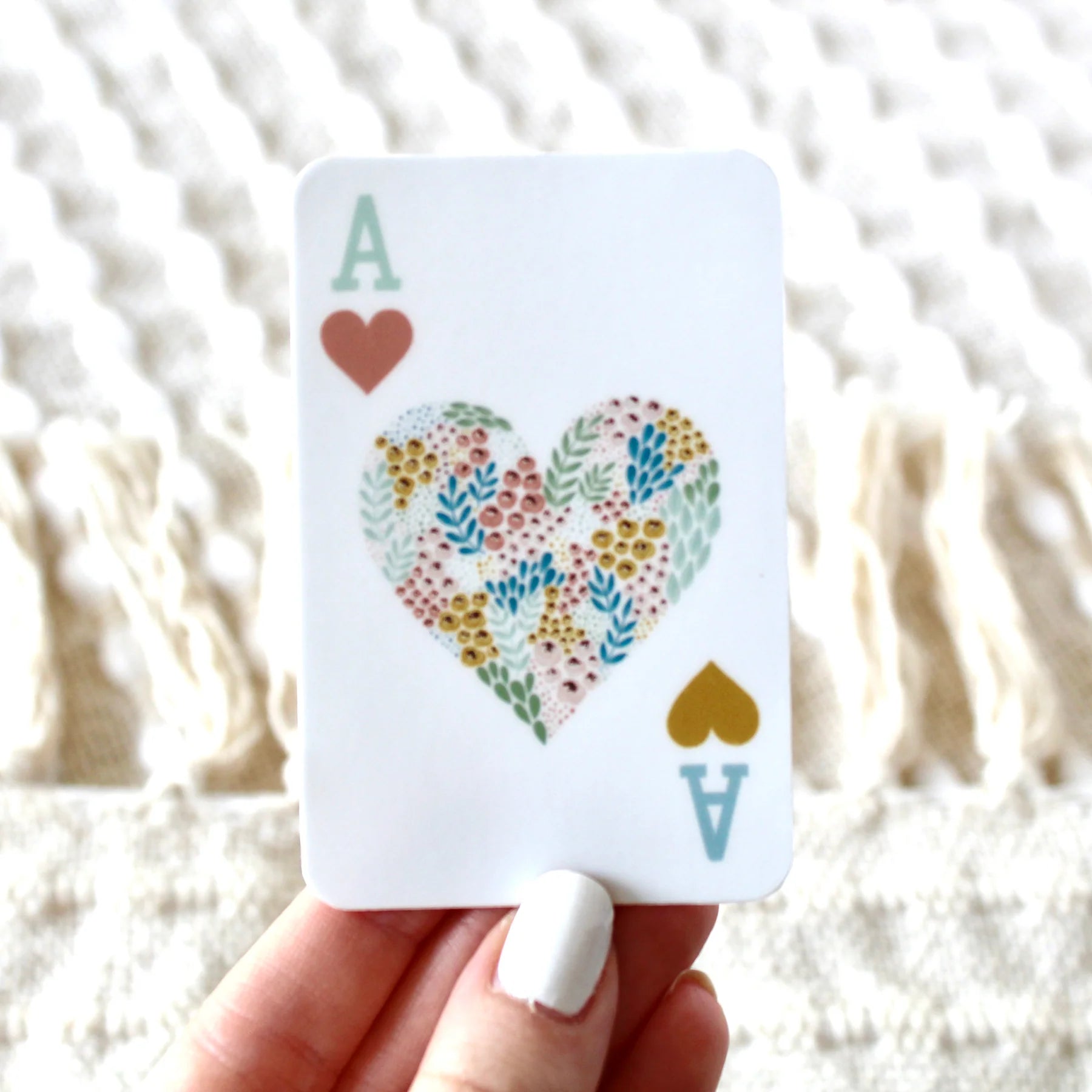 Ace of Hearts Sticker