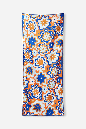 The Original Nomadix Towel - Groovy Flowers / Blue Orange