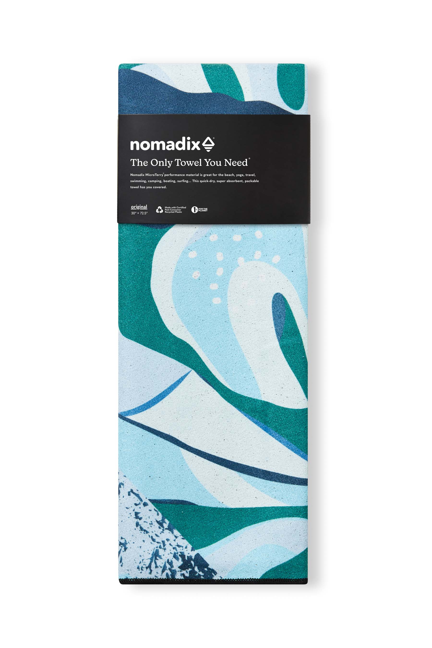 The Original Nomadix Towel - Monstera Blue