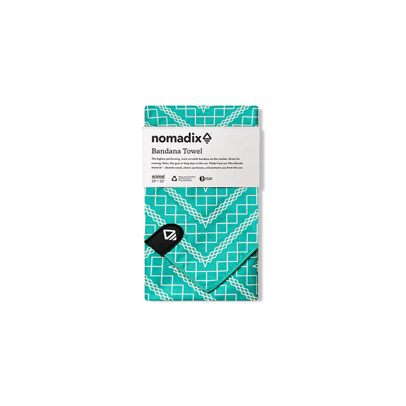 The Bandana Nomadix Towel | Kuhana Teal