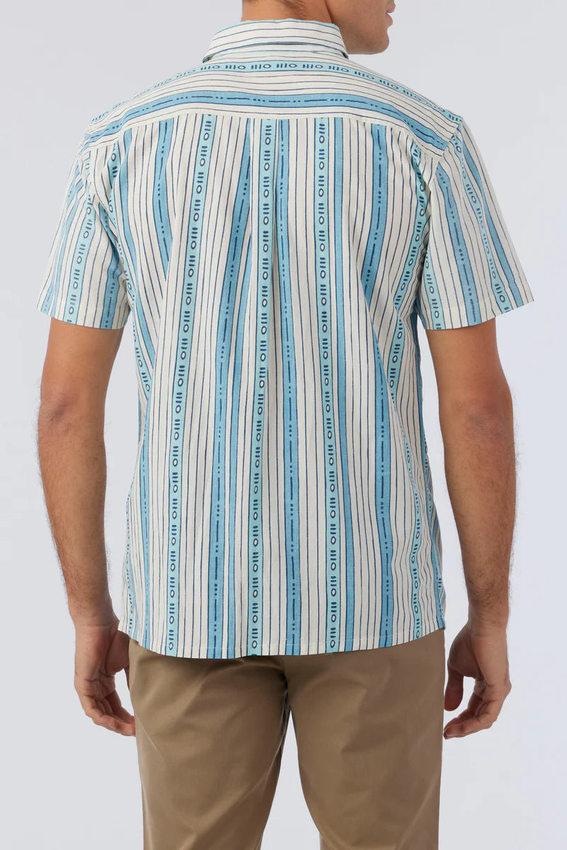 O'Neill OG Eco Stripe Standard Shirt - Blue