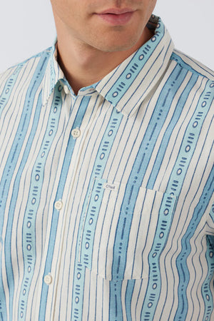 O'Neill OG Eco Stripe Standard Shirt - Blue