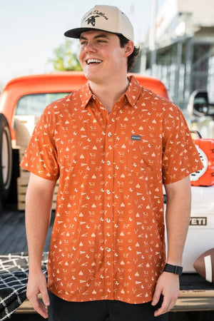 Burlebo Performance Button Up - Gameday in Austin