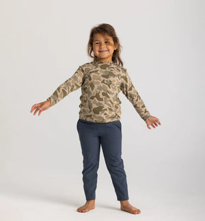 Free Fly Toddler Bamboo Shade Hoodie | Barrier Island Camo