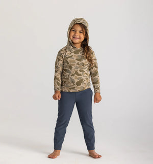 Free Fly Toddler Bamboo Shade Hoodie | Barrier Island Camo