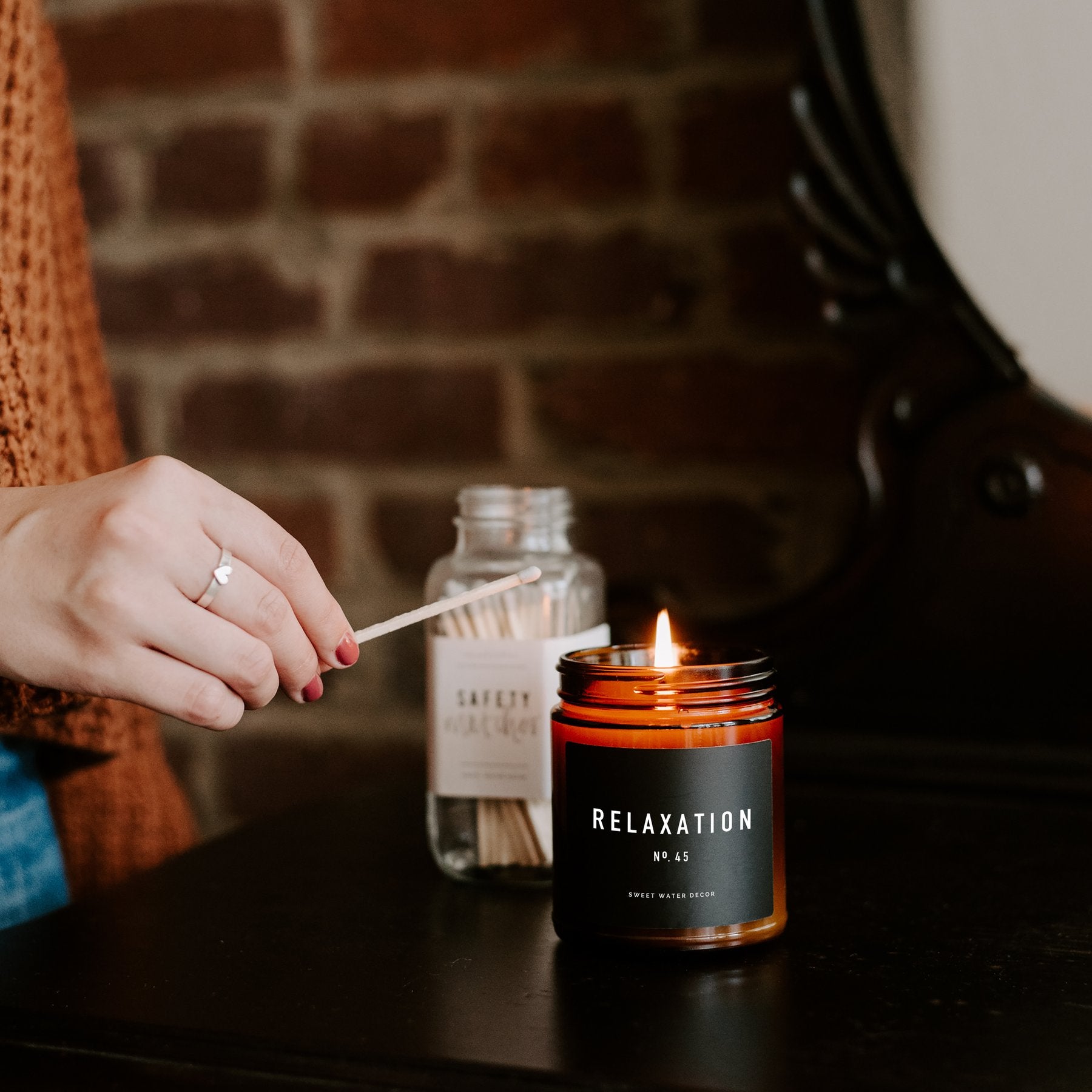 Relaxation Candle | Amber Jar Candle