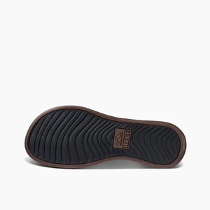 Reef Men's Cushion Lux Sandals - Black/Brown