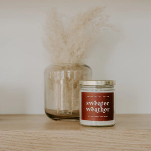 Sweater Weather Soy Candle - 9 OZ. - FINAL SALE