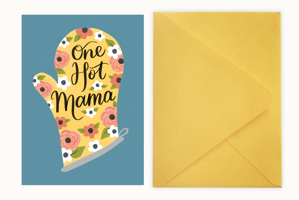 One Hot Mama Card