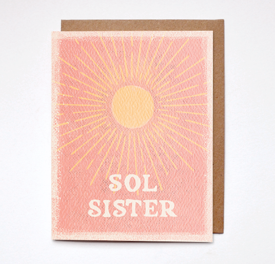 Sol Sister- Card