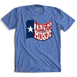 Texas Music Flag Tee