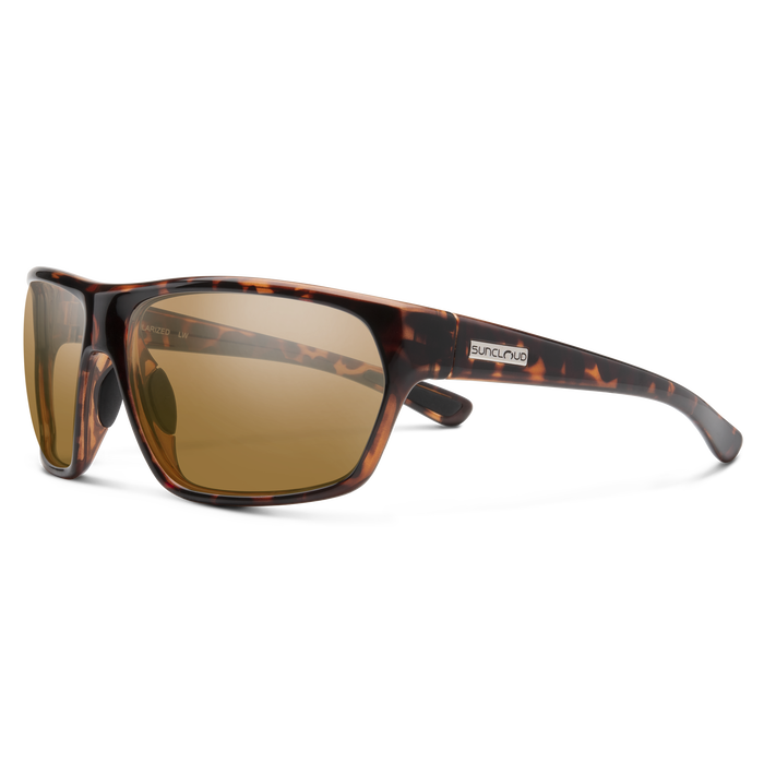 Suncloud Optics Boone Tortoise Sunglasses: Polarized Brown