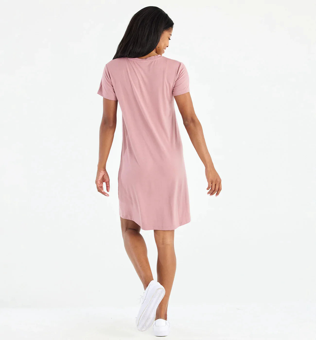 Free Fly Women's Bamboo Flex Pocket Dress - Ash Rose