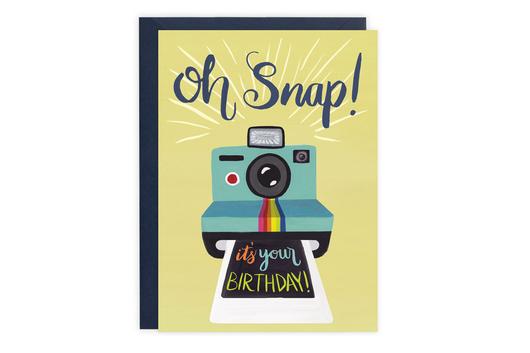 Oh Snap Birthday Card