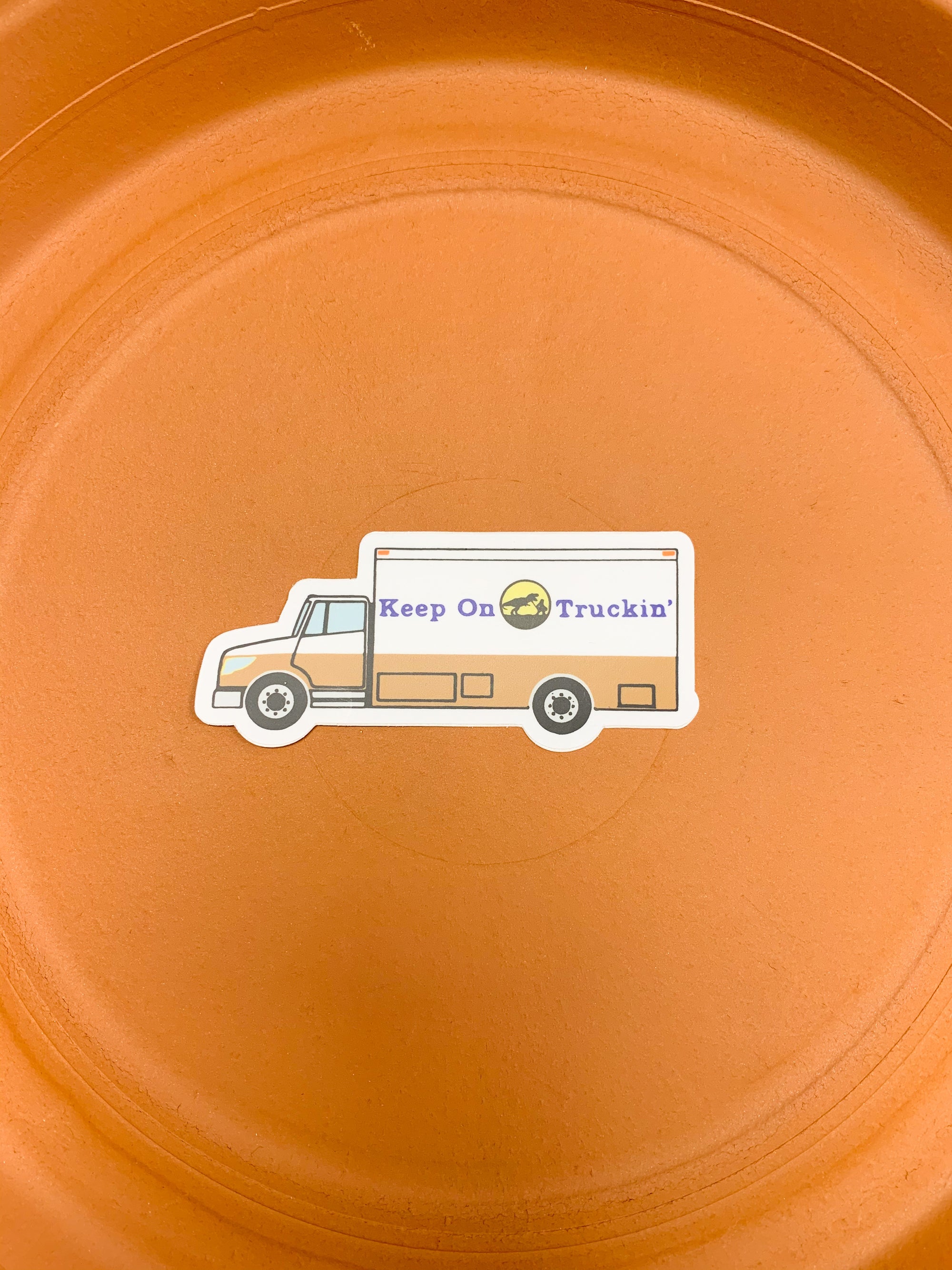 Keep on Truckin’ Sticker