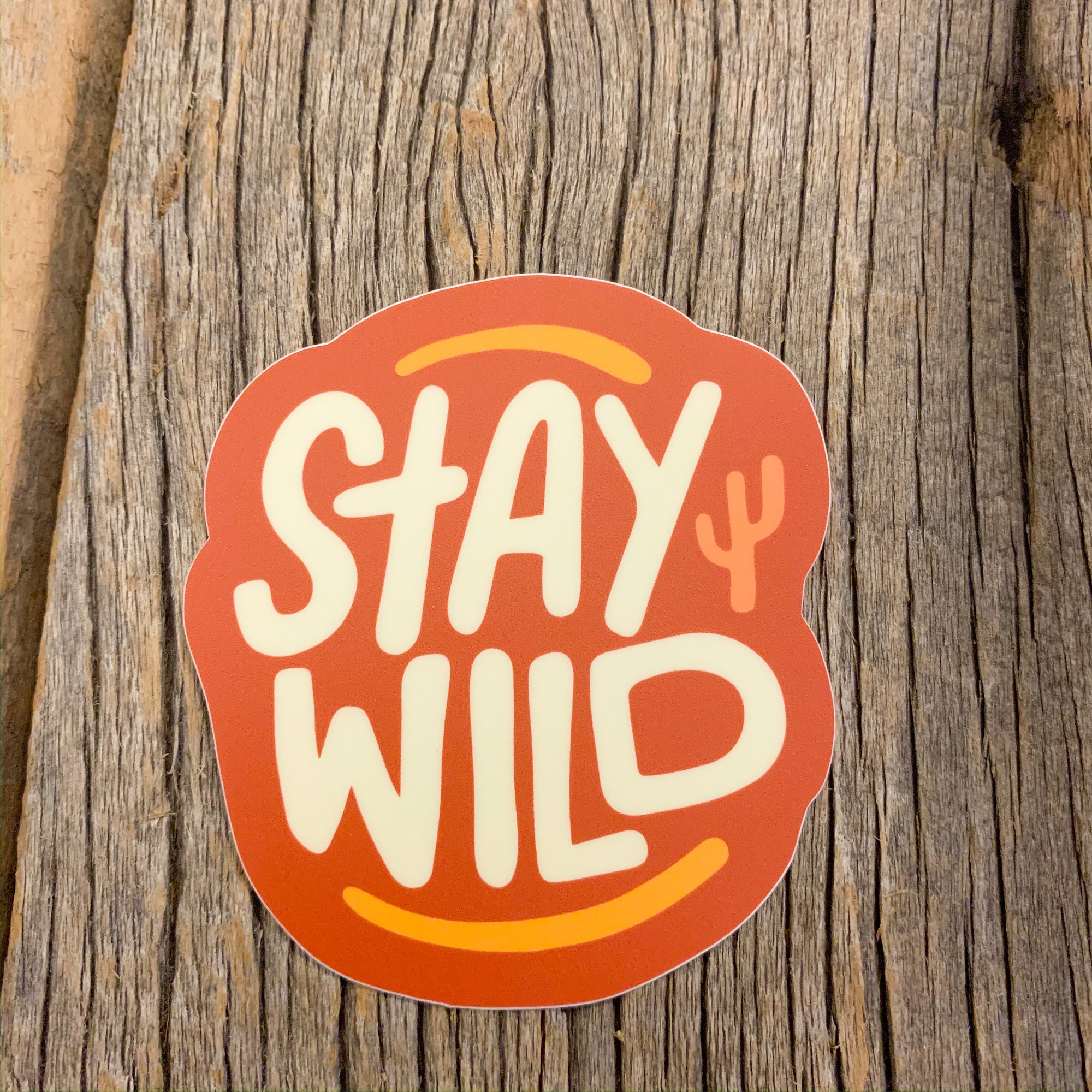 The Stay Wild Sticker