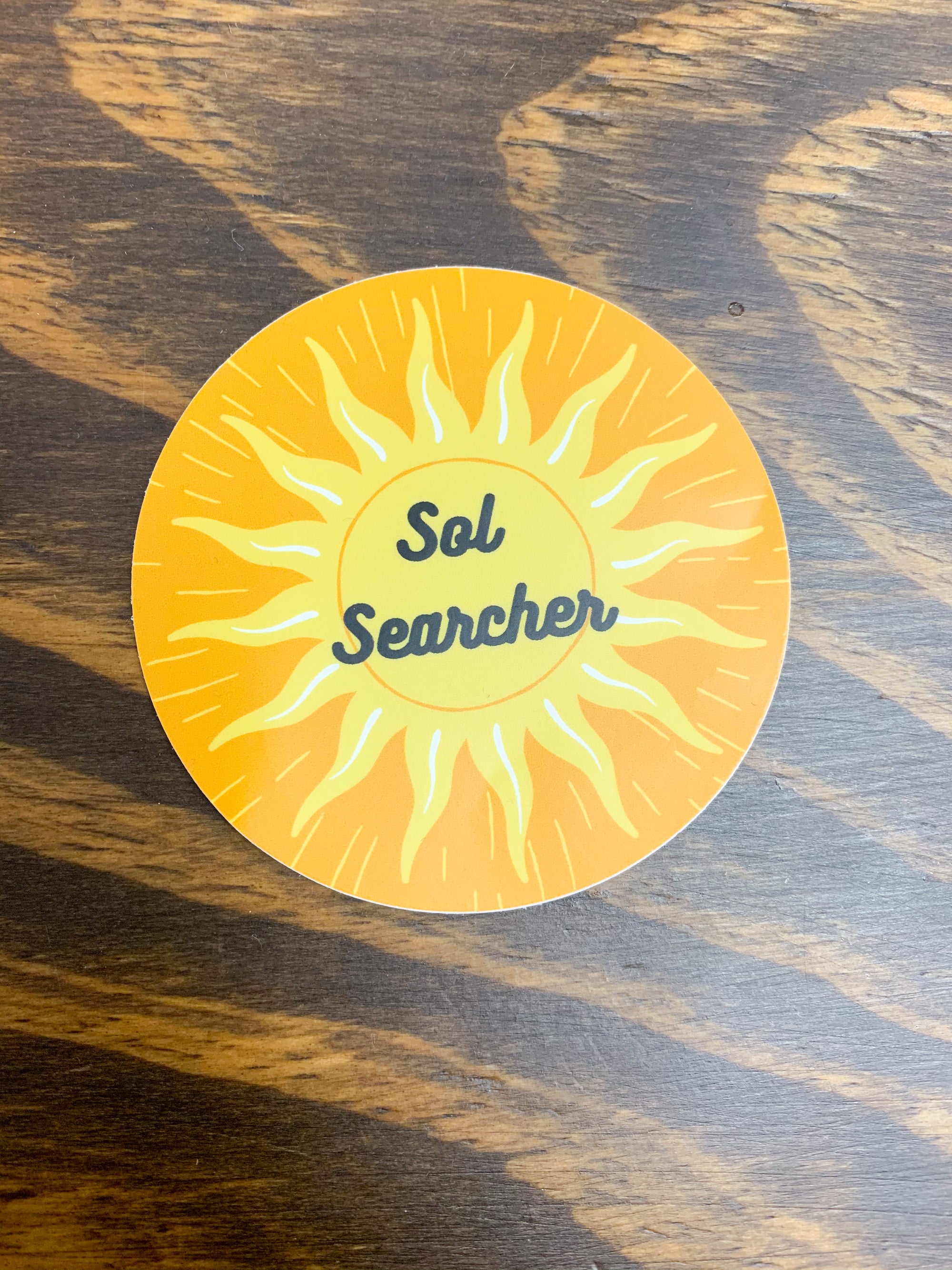 Sol Searcher Sticker