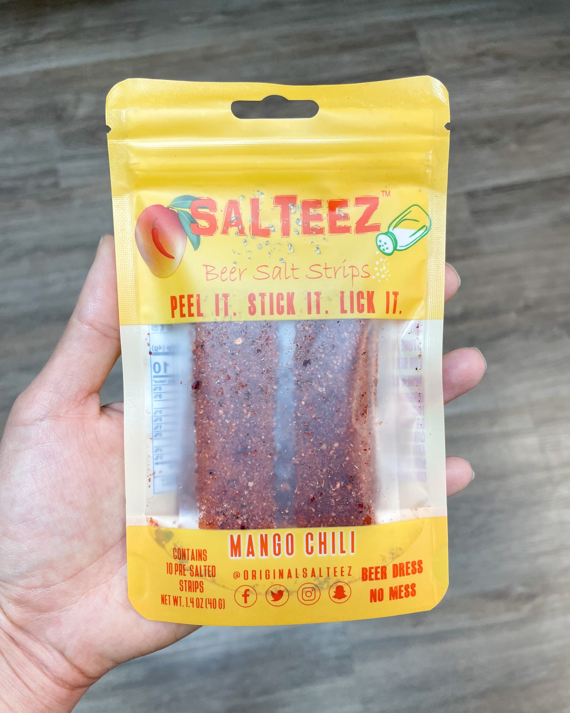 Salteez Mango Chili Salt Strips