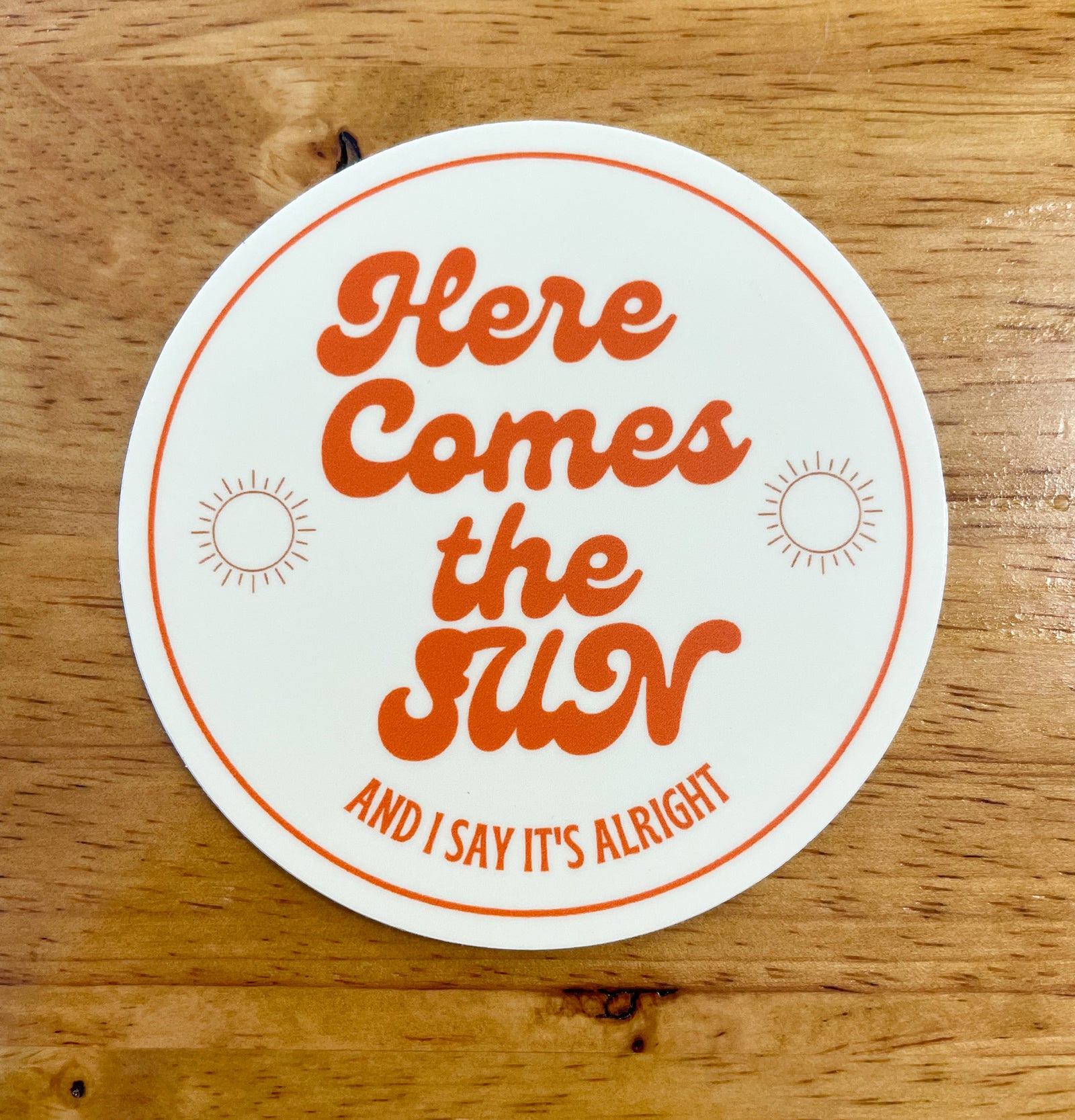 The Sun Sticker