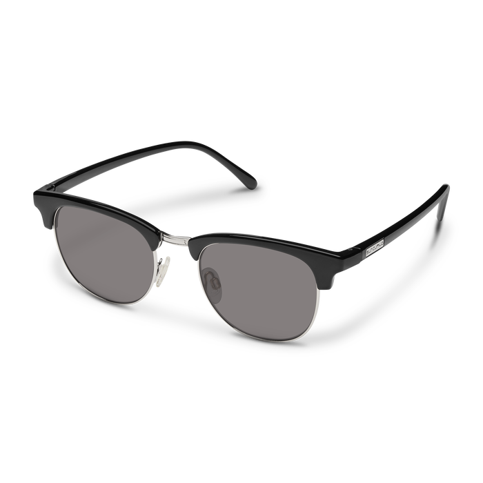 Suncloud Optics Step Out Sunglasses Black: Polarized Grey