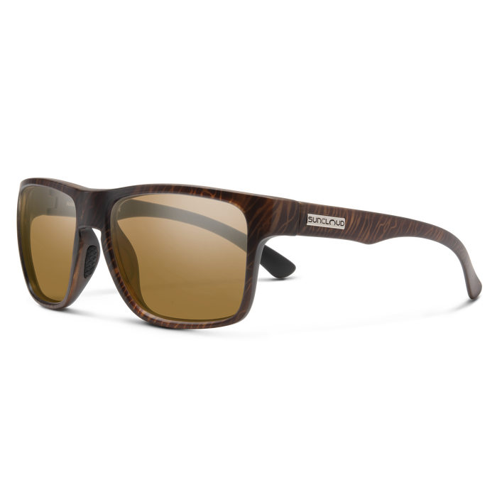 Suncloud Optics Rambler Sunglasses Blackened Tortoise - Polarized Brown Lens