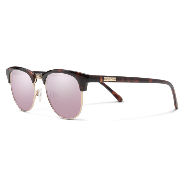 Suncloud Optics Step Out Sunglasses HVN 52: Rose Gold Mirror